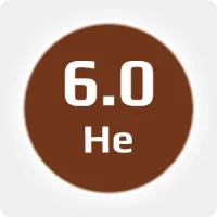 Гелий (He) марка 6.0  (99,9999%) в баллоне 10л, 150 бар, соединение G3/4 (DIN 9)