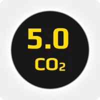 Углекислота (СO2) высокой чистоты 5.0 (99,999%) в баллоне 40л, наполнение 24 кг., соединение G3-4 (DIN 9)