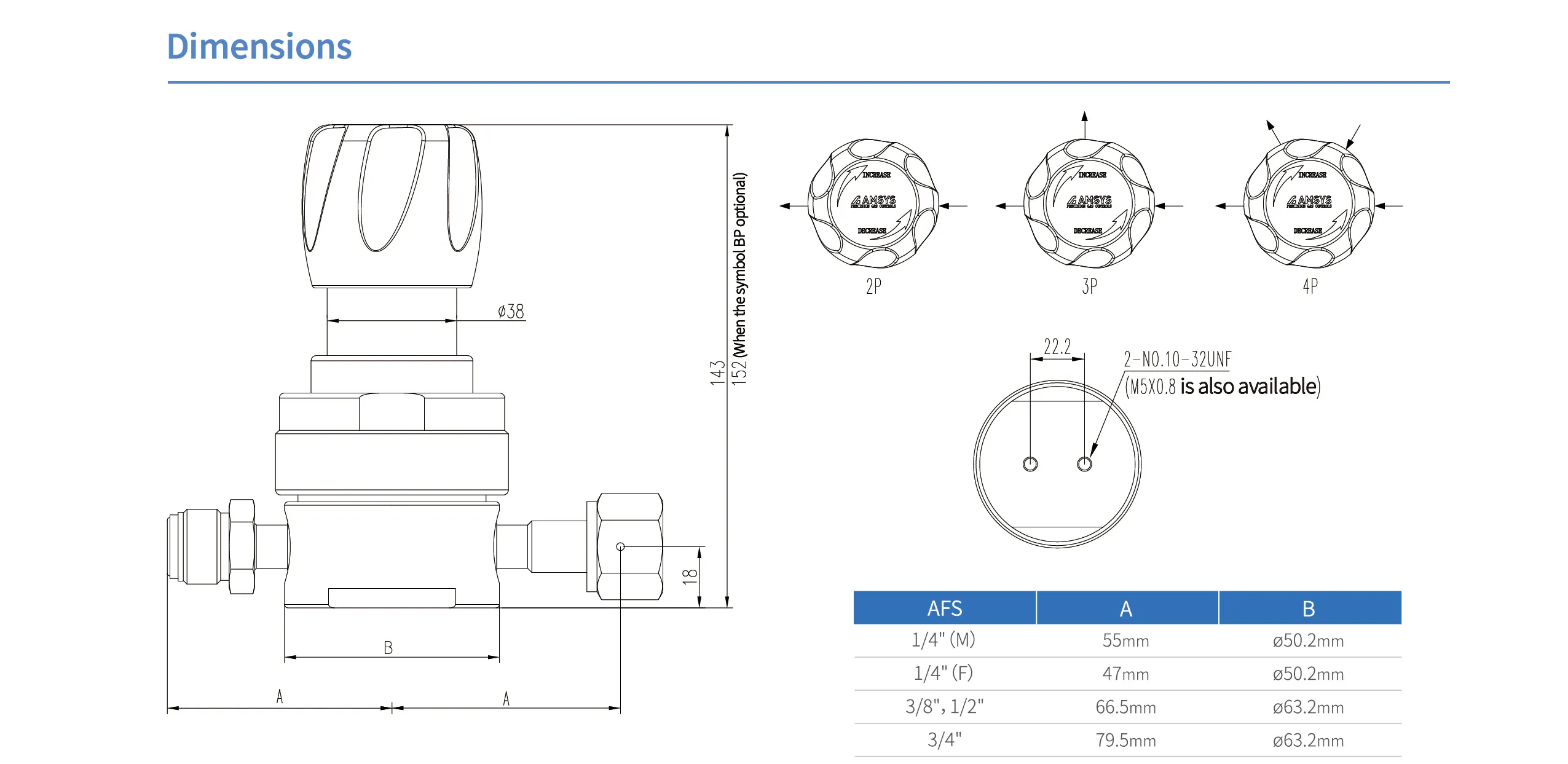 Регулятор AMFLO UHP AU23 Материал: Код Z (Body,Poppet, Nozzle,Diaphragm,Gland-SUS316L,Seat: PCTFE) ; Поверхность 0.13 um; 4х портовый с манометрами, вх. давл. 206 бар, CV-0.9